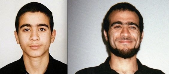 Omar Khadr 14-yr old fighter in Afghanistan, and at 28, after 13 yrs of US-Canadian captivity, mostly at Guantanamo