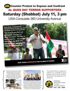 JDL 'celebrate' al-Quds Day