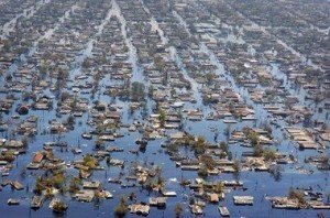 The Lower 9th Ward as it looked about 10 days after Hurricane Katrina hit in September 2005. Times Picayune archive
