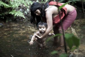 Many Awá in the region have no contact with the wider world and are highly vulnerable to external threats like disease. © Domenico Pugliese/Survival