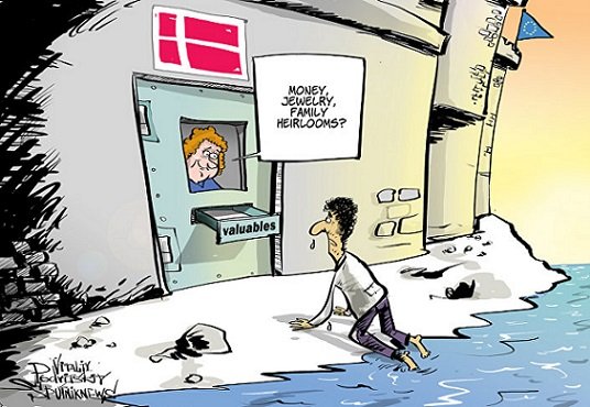 danish refugee cartoon